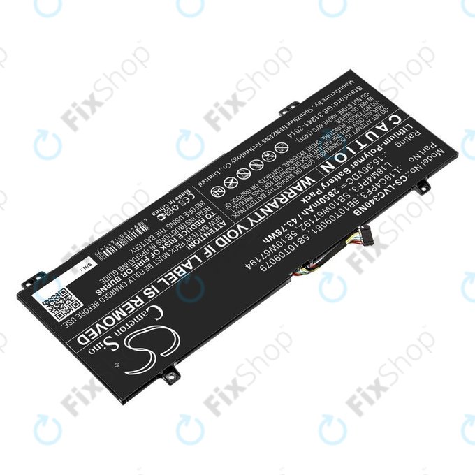 Батерия за Lenovo Ideapad C340, Ideapad Flex, 2850mAh, Li-Pol, 15.36V, L18C4PF3, HQ