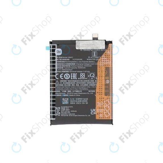 Батерия за Xiaomi Mi 11i, Poco F3, BM4Y, 4520mAh - 460200005B5S, Genuine Service Pack