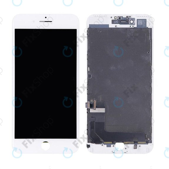 Дисплей за iPhone 7 Plus, White, Тъчскрийн с рамка