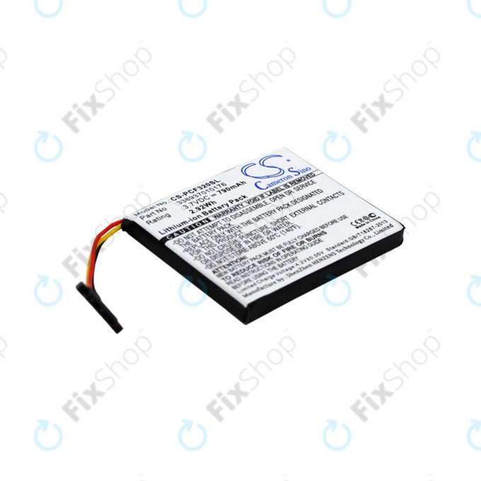 Батерия за Pioneer AVIC-F320BT, 790mAh, Li-Ion, 3.7V, 338937010176, HQ