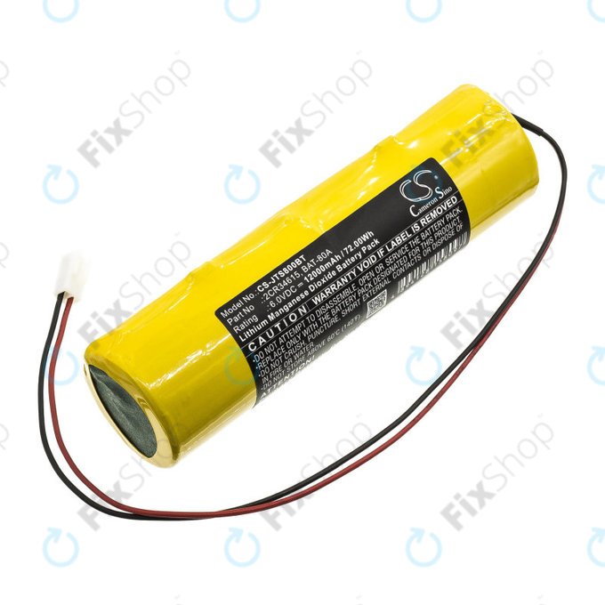 Батерия за Jablotron JA80A, 12000mAh, Li-MnO2, 6V, 2CR34615, HQ