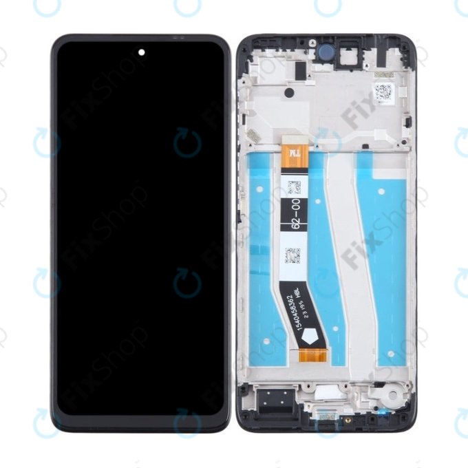 дисплей за Motorola Moto G14, Тъчскрийн и рамка, Steel Gray, TFT