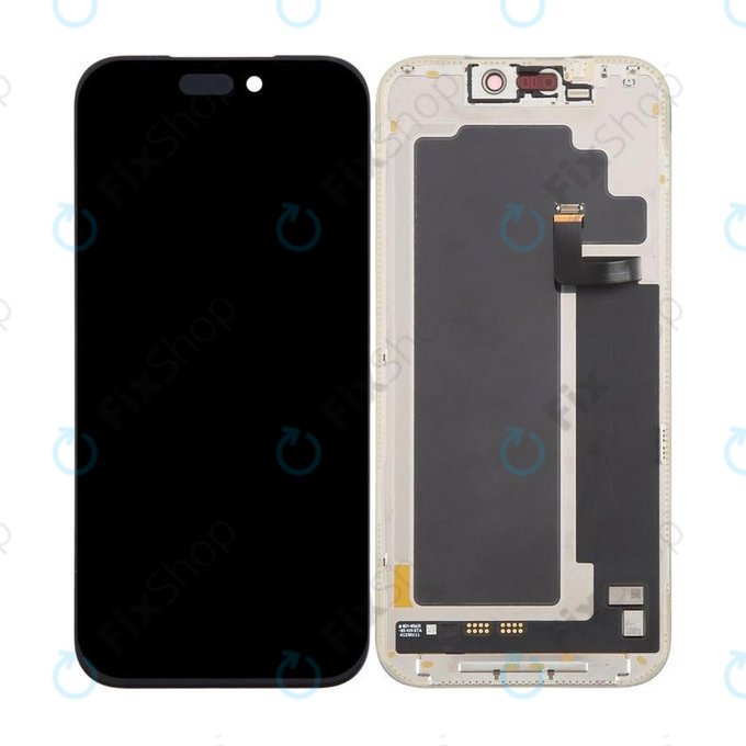 Дисплей Soft OLED 120Hz за iPhone 17 Pro Max, Тъчскрийн с рамка, FixPremium