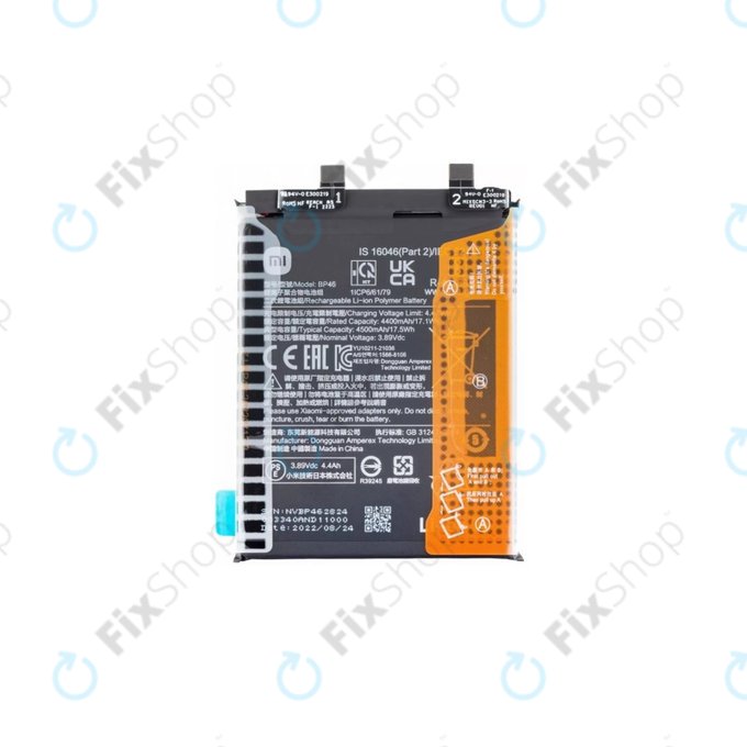 Батерия за Xiaomi 12, 12X, 4500mAh, BP46, 460200009C1G, Genuine Service Pack
