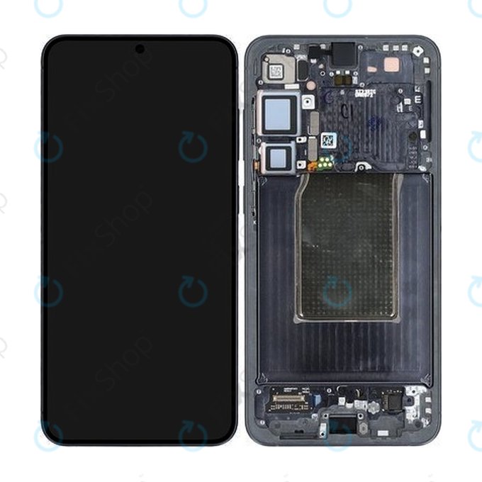 Дисплей за Samsung S25 Plus, Blueblack, Тъчскрийн с рамка, GH82-36368E Genuine Service Pack