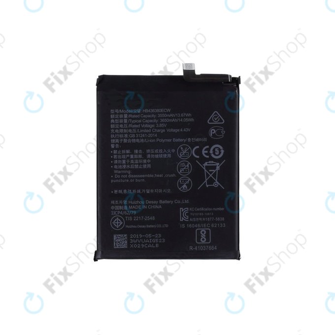 Батерия за Huawei P30, HB436380ECW, 3650mAh