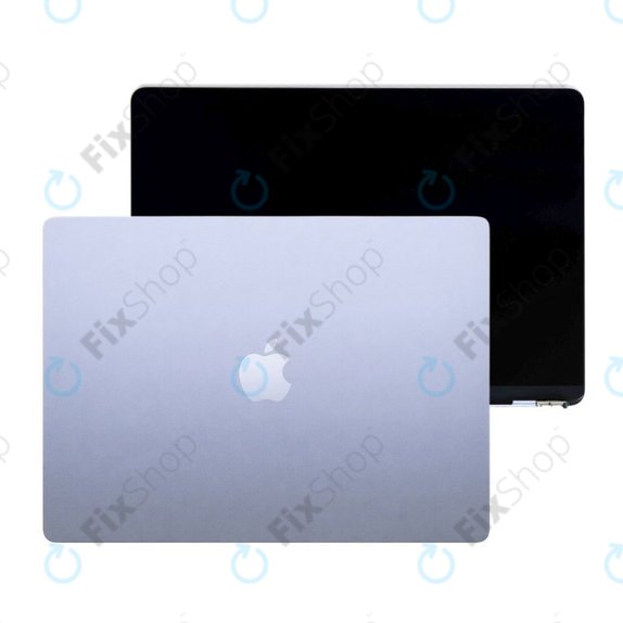 LCD дисплей за MacBook Air 15", A3241 (2025), с предно стъкло и капак, Sky Blue, 661-50132, Genuine Apple