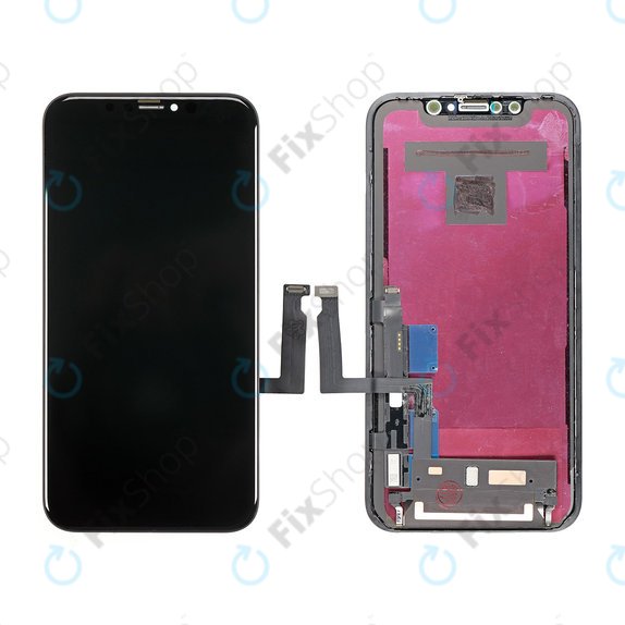 Дисплей In-Cell за iPhone XR, Тъчскрийн с рамка, FixPremium