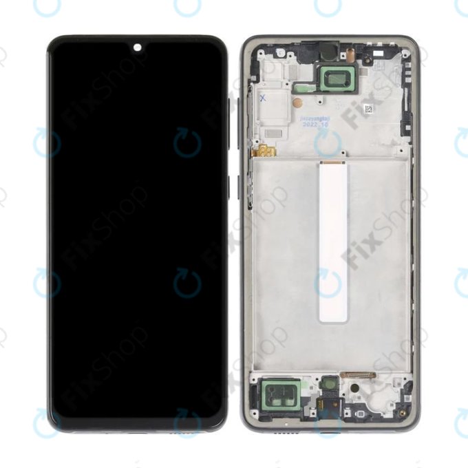 дисплей за Samsung A33 5G A336B, Тъчскрийн и рамка, TFT