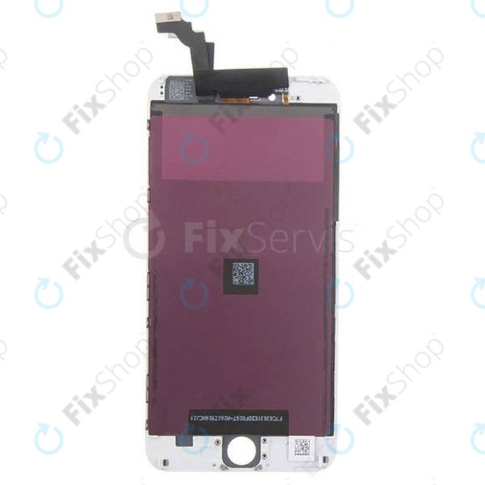 Дисплей за iPhone 6 Plus, White, Тъчскрийн с рамка