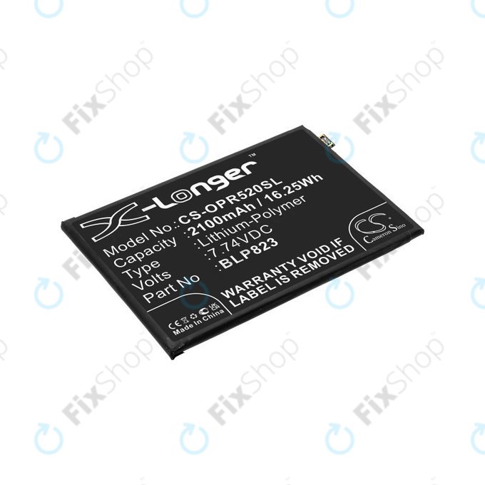 Батерия за Oppo Reno 5 Pro, 2100mAh, Li-Pol, 7.74 V, BLP823, HQ