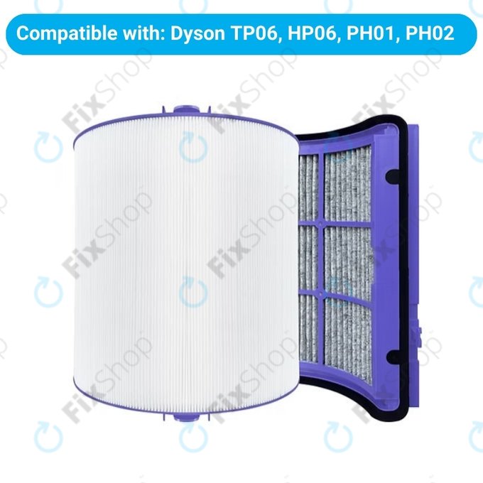 Dyson Purifier-series, Purifier humidifier-series, Hot and Cool Series 360° - HEPA филтър (Активен въглен)