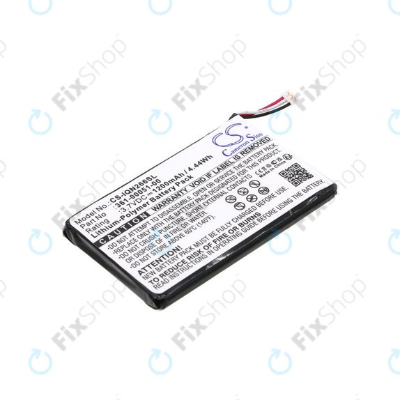 Батерия за Garmin Nüvi 2660, 1200mAh, Li-Pol, 3.7V, 361-00051-00, HQ