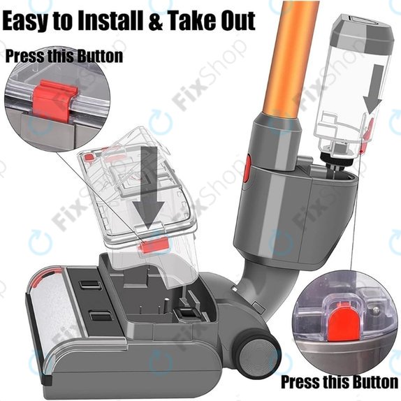 Четки за мокро и сухо търкане за Dyson V-series