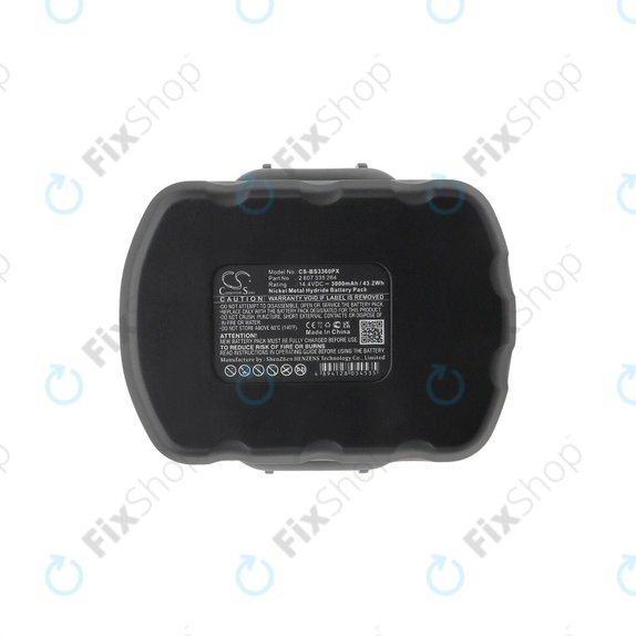 Батерия за Bosch 13614, 3000mAh, Ni-MH, 14.4V, 2 607 335 264, HQ