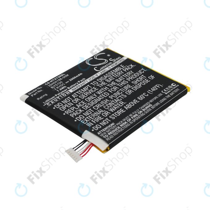 Батерия за HTC EVO One, 2000mAh, Li-Pol, 3.8 V, BJ75100, HQ