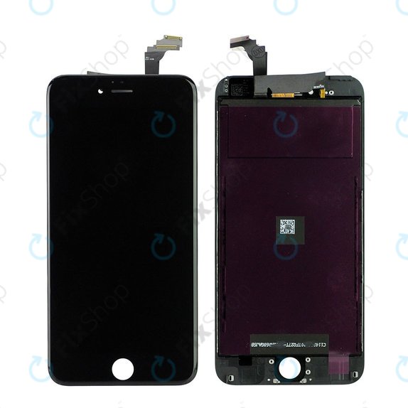 Дисплей за iPhone 6 Plus, Black, Тъчскрийн с рамка