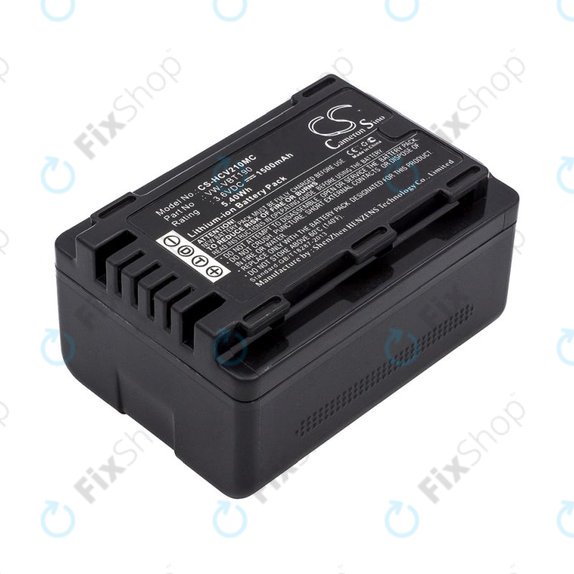 Батерия за Panasonic HC-V210, 1500mAh, Li-Ion, 3.6V, VW-VBT190, HQ