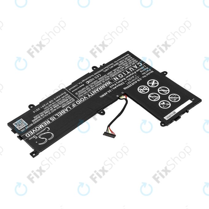 Батерия за Asus VivoBook E200, L200, Eeebook X206, 3350mAh, Li-Pol, 7.6V, C21N1521, HQ