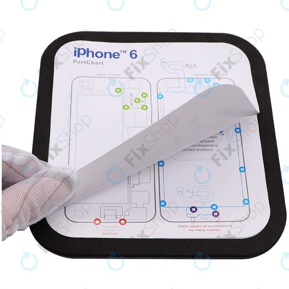 Магнитна подложка за винтове за iPhone 6 – 11 Pro Max