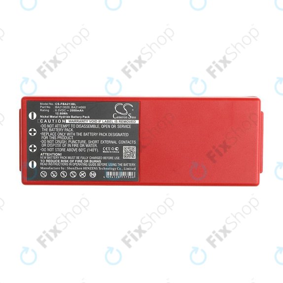 Батерия за HBC Radiomatic Spectrum, 2000mAh, Ni-MH, 6V, BA214061, HQ