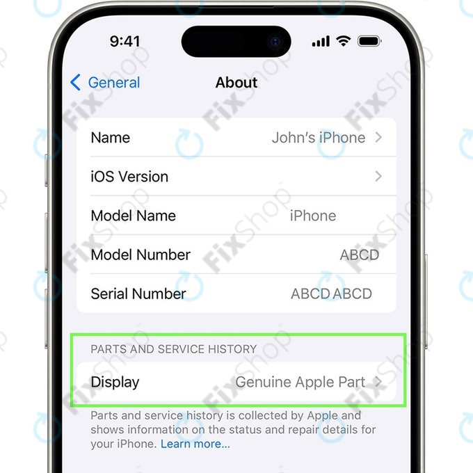 Дисплей за iPhone 16 Pro Max, Тъчскрийн с рамка, 661-44955, Genuine Apple