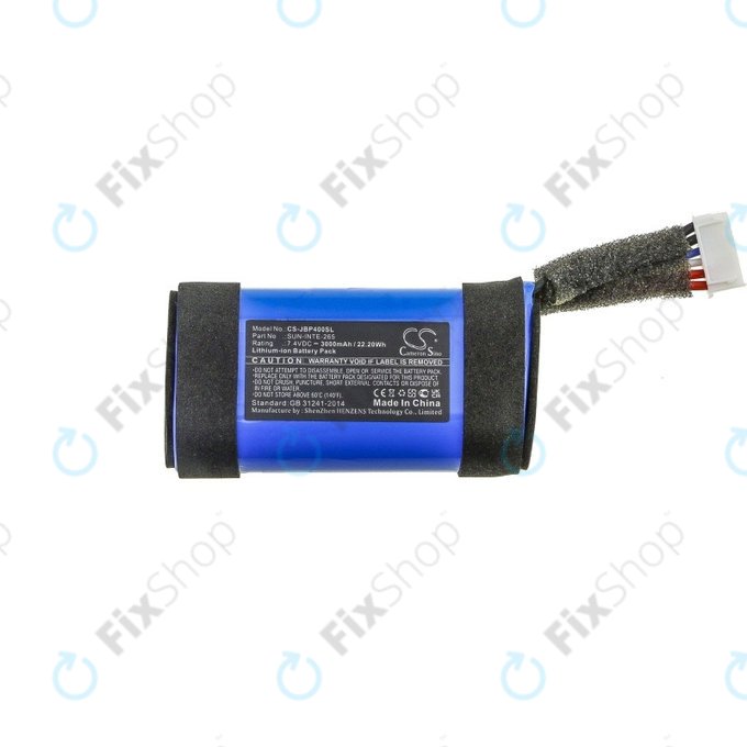 Батерия за JBL PartyBox On-The-Go, 3000mAh, Li-Ion, 7.4V, SUN-INTE-265, HQ