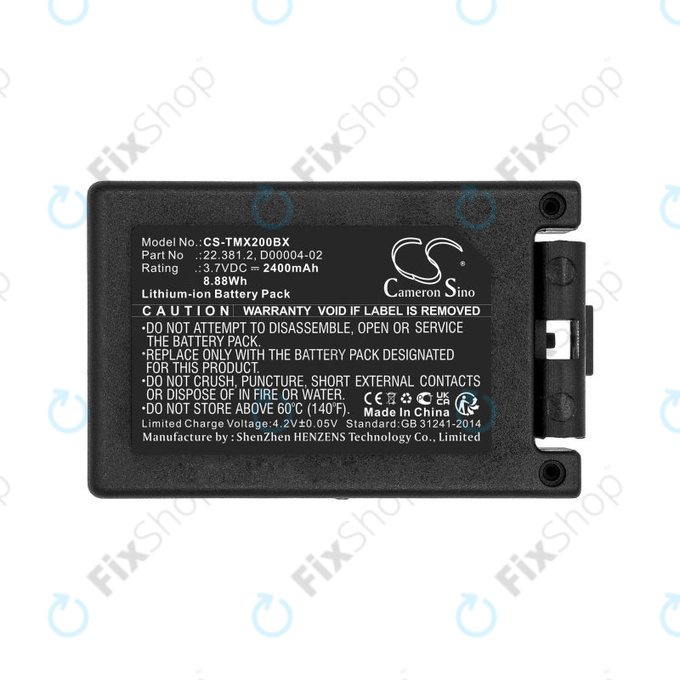 Батерия за Tele Radio TG-TXMNL, 2400mAh, Li-Ion, 3.7V, D00004-02, HQ
