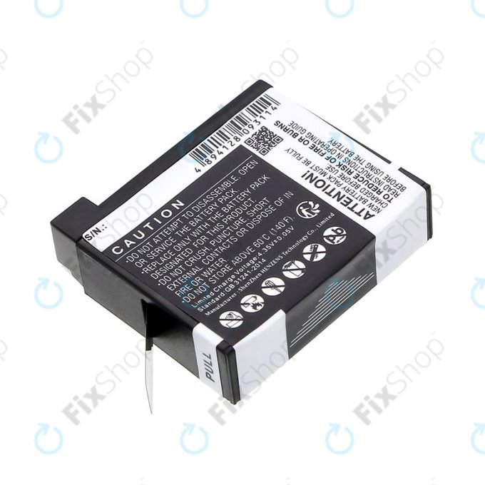 Батерия за GoPro Hero 4, 1160mAh, Li-Ion, 3.8V, AHDBT-401, HQ