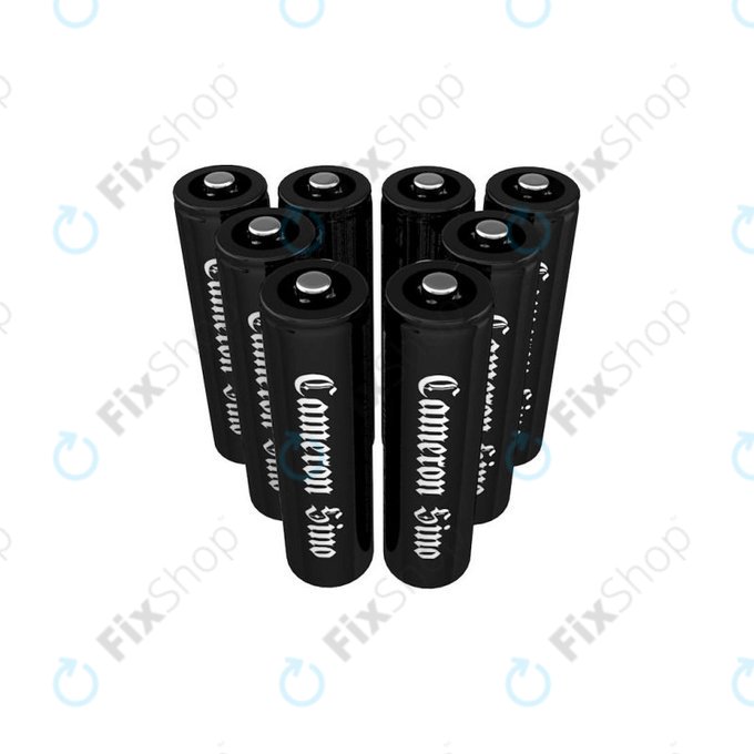 Акумулаторна батерия, CameronSino AA, 8 бр, 2200mAh, Ni-MH, 1.2V, –, HQ