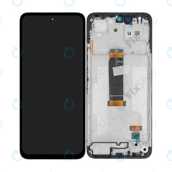 Дисплей за Xiaomi Redmi 13 4G, Redmi 13 5G, Poco M6 4G, Тъчскрийн с рамка, 560001N19A00 Genuine Service Pack