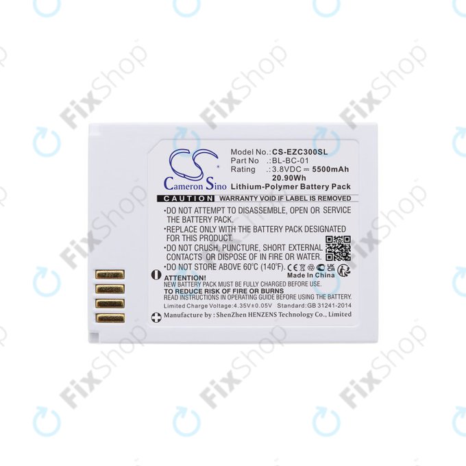 Батерия за Ezviz C3a, 5500mAh, Li-Pol, 3.8V, BL-BC-01, HQ