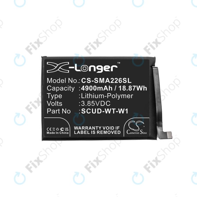 Батерия за Samsung A22 5G A226B, 4900mAh, Li-Pol, 3.85 V, SCUD-WT-W1, HQ