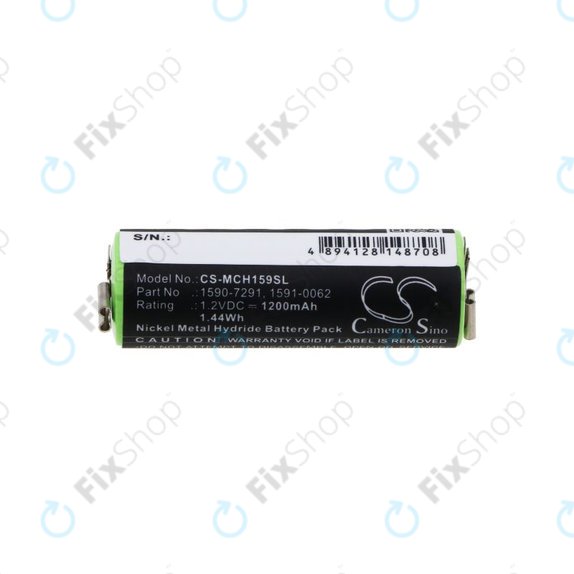 Батерия за Moser Chromini 1591, Ermila Bella 1590, 1200mAh, Ni-MH, 1.2V, 1590-7291, HQ