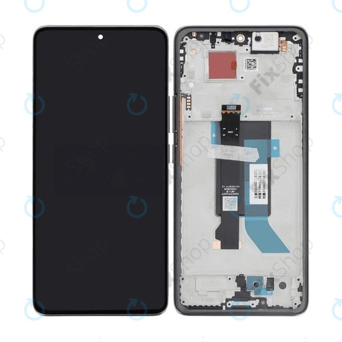 Дисплей за Xiaomi Poco X7 24095PCADG, Green, Тъчскрийн с рамка, 5600020O16P00 Genuine Service Pack