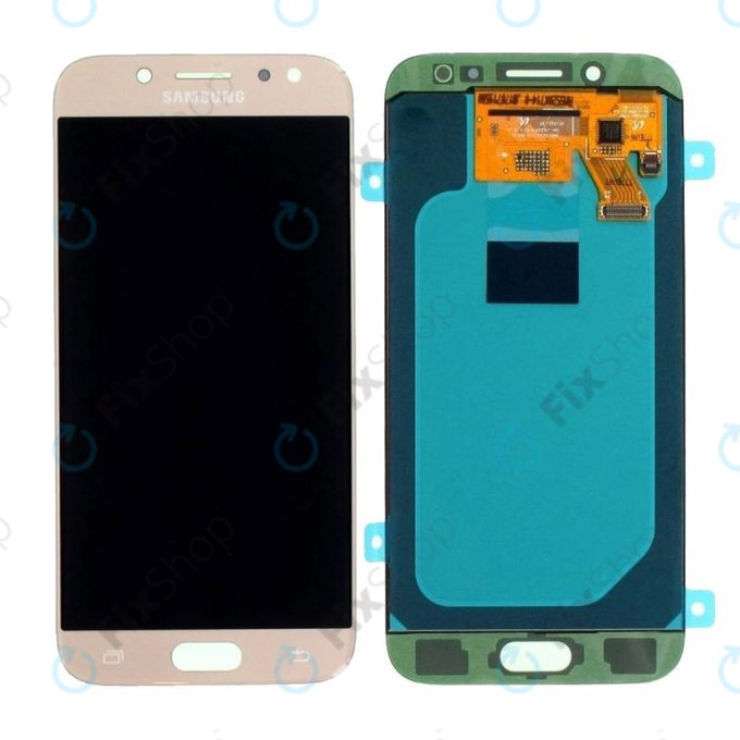 дисплей OLED за Samsung J5 J530F (2017), Тъчскрийн без рамка, GH97-20738C, GH97-20880C, Злато, Gold, Genuine Service Pack