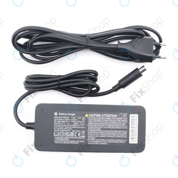Зарядно за Xiaomi Mi Electric Scooter 1S, 2 M365, Essential, Pro, Pro 2, 41V / 1.7A - C002450000400, C002470000200, C002470001400, C002470001500, Genuine Service Pack