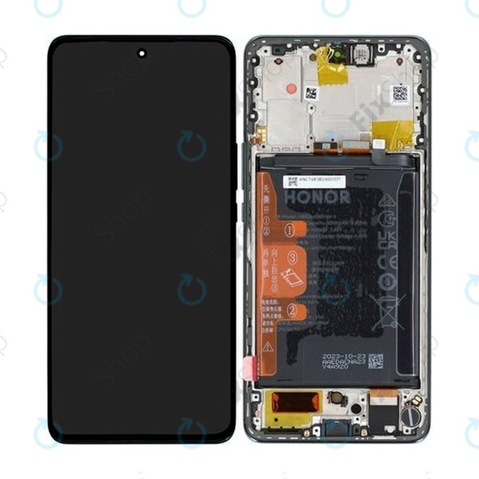 Дисплей за Honor Magic6 Lite, Green, Тъчскрийн с рамка and Батерия, 0235AHHQ 0235AHHV Genuine Service Pack