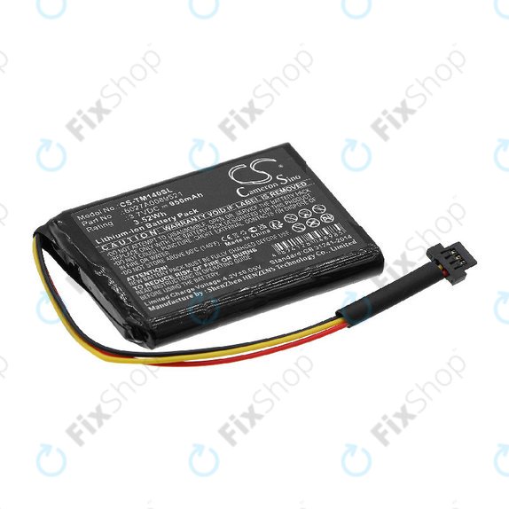 Батерия за TomTom One 140, Go 500, 950mAh, Li-ion, 3.7V, P2, HQ