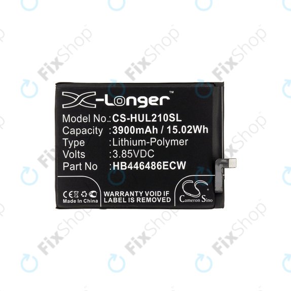 Батерия за Huawei P Smart Pro 2019, 3900mAh, Li-Pol, 3.85V, HB446486ECW, HQ