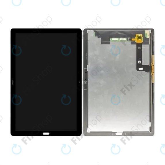 LCD дисплей за Huawei MediaPad M5 10.8, Тъчскрийн без рамка, Space Grey, 02351VJC, Genuine Service Pack