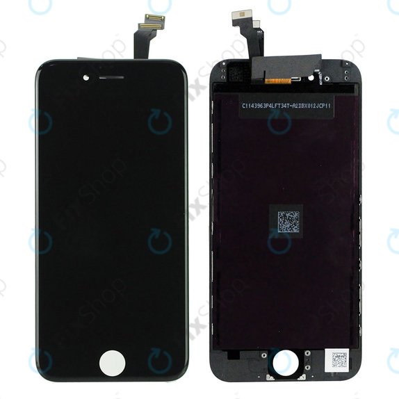 Дисплей за iPhone 6, Black, Тъчскрийн с рамка