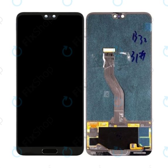 дисплей за Huawei P20 Pro, Тъчскрийн без рамка, Бутон Home, TFT
