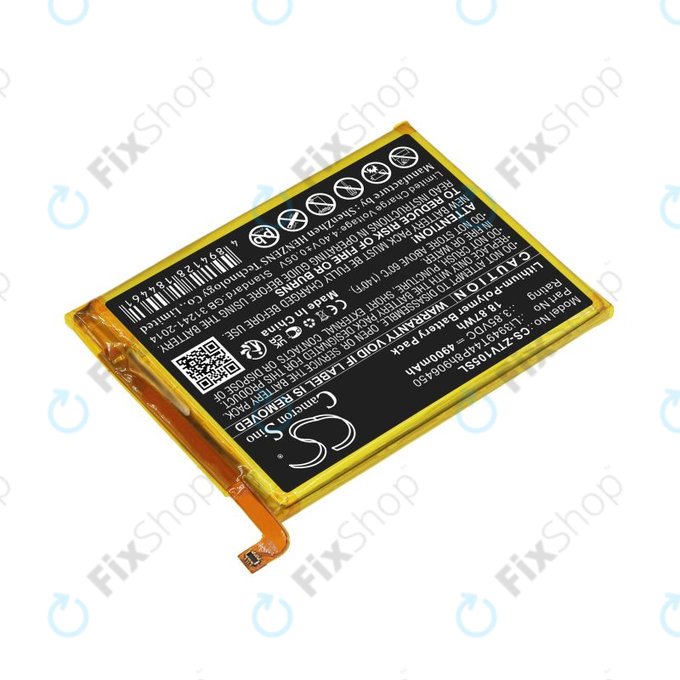 Батерия за ZTE Blade V Smart, V30 Vita, 4900mAh, Li-Pol, 3.85V, Li3949T44P8h906450, HQ