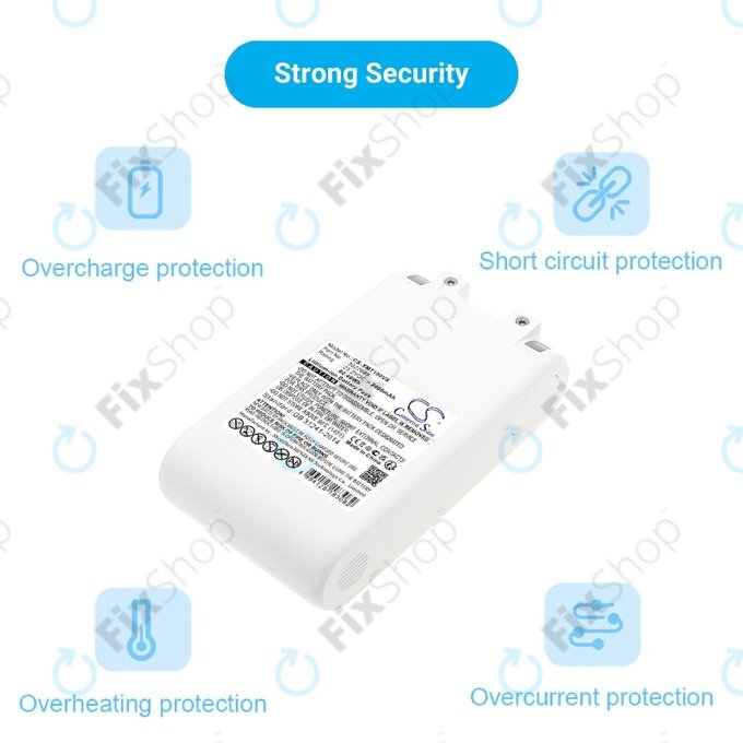 Батерия за Xiaomi Dreame T10, T20, 3027689, Li-Ion 25.2V 2400mAh, HQ