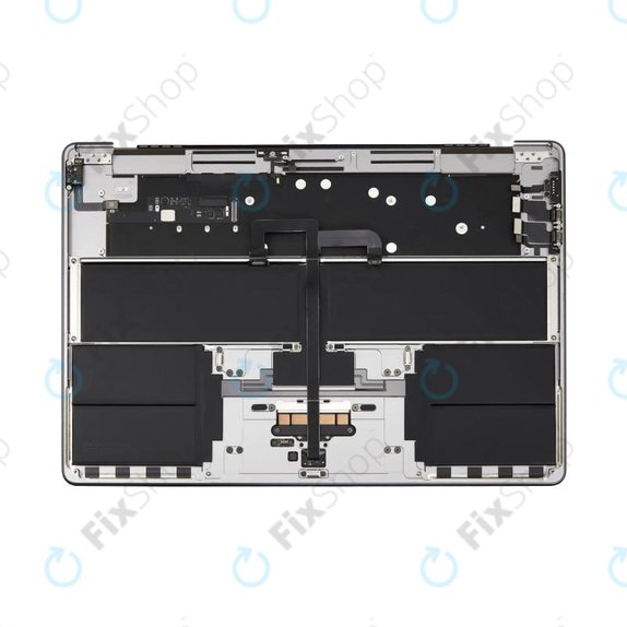 Горен корпус с клавиатура за MacBook Air 15", A3114 (2024), с US клавиатура и батерия, Space Gray, 661-40266, Genuine Apple