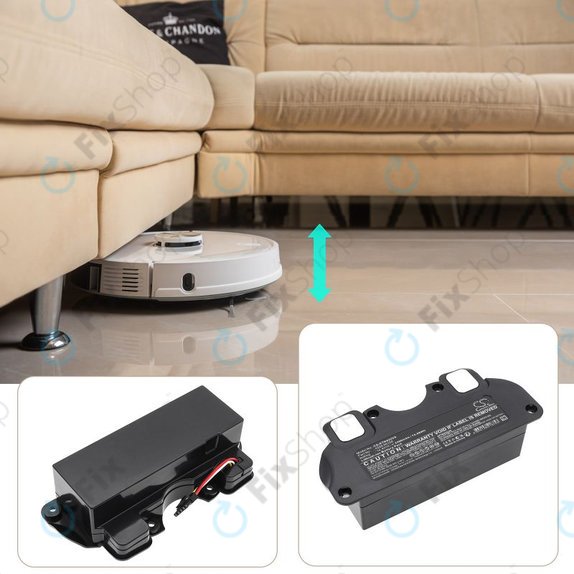 Батерия за ETA 4228 Navaggio Profi, 5200mAh, Li-Ion, 14.4V, 4228 00100, HQ