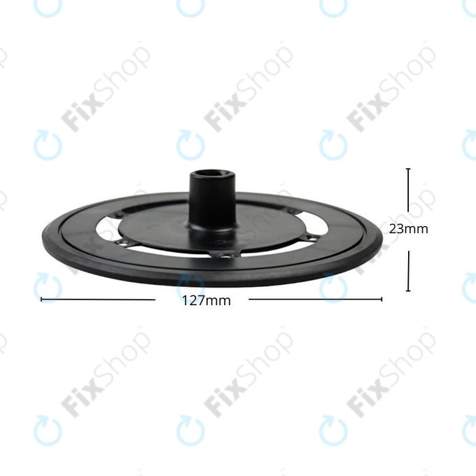 Държач за моп кърпа за Ecovacs Deebot T-series, X-series, черен, Black