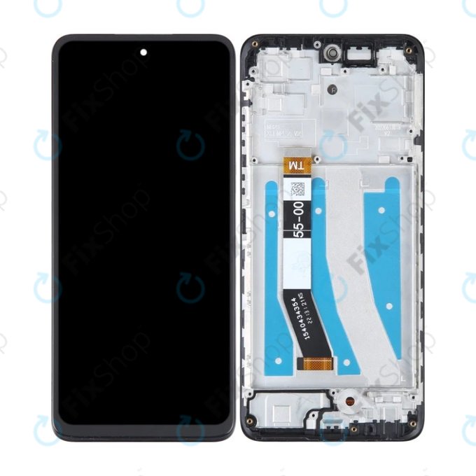 дисплей за Motorola Moto G32 XT2235, Тъчскрийн и рамка, Mineral Grey, TFT