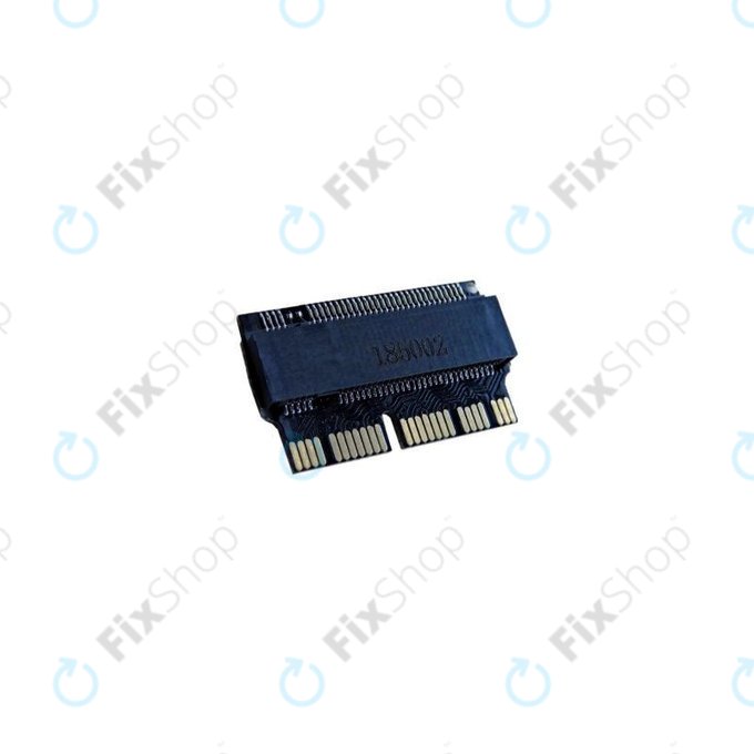 M2.NVMe адаптер (12+16 pin) за MacBook Air 11" A1465, 13" A1466 (среден 2012, среден 2017)